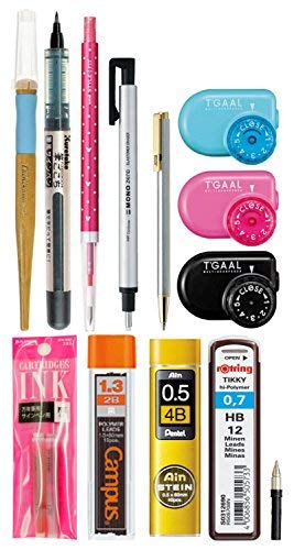 Product Cover Pilot FriXion Ball Knock Retractable Erasable Gel Ink Pens, Extra Fine Point 0.7mm, Violet Ink, 3 Pens & 6 Refills Value Set