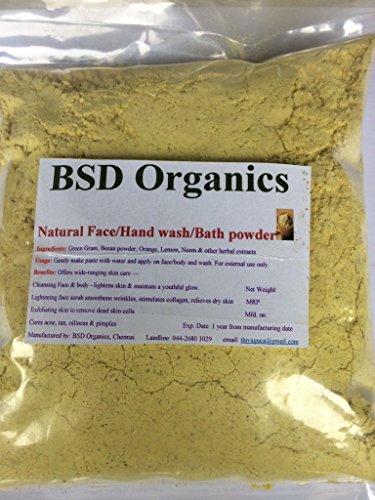 Product Cover BSD Organics Natural Herbal Face Wash/Bath Powder, 100 g