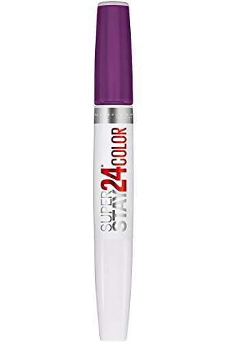 Product Cover Maybelline New York SuperStay 24 2-Step Liquid Lipstick Makeup, All Day Plum, 1 kit