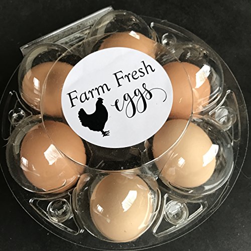 Product Cover Farm Fresh Eggs Chicken Egg Sticker, Egg Carton Labels, Egg Carton Stickers, Hobby Farm