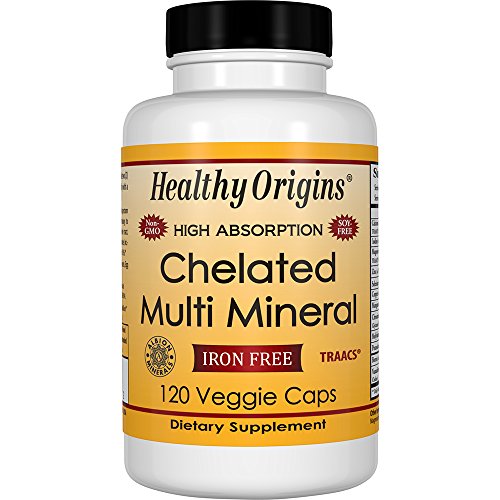 Product Cover Healthy Origins Chelated Multi Mineral (Featuring Albion Minerals), 120 Veggie Caps