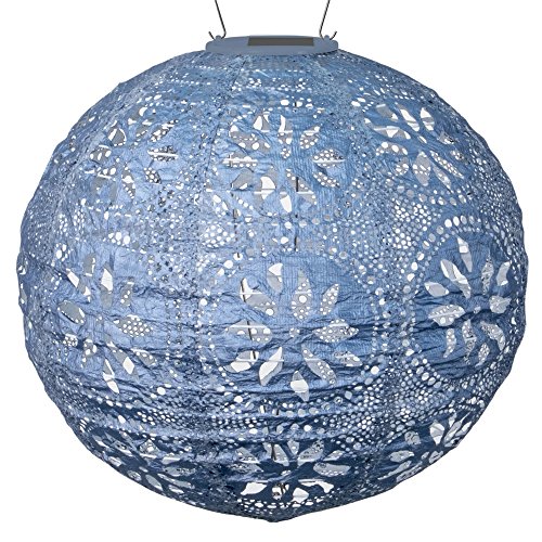Product Cover Allsop  31836 Boho Globe Handmade LED Outdoor Solar Lantern, 12X12