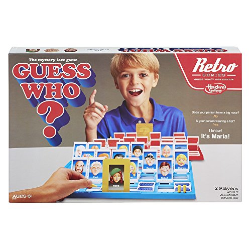 Product Cover Guess Who? Game Retro Series 1988 Edition