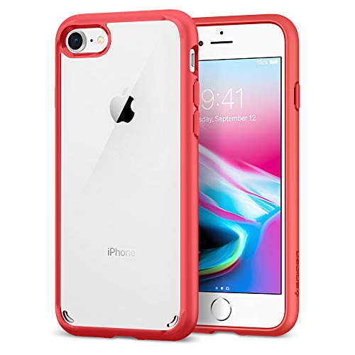 Product Cover Spigen Ultra Hybrid [2nd Generation] Designed for Apple iPhone 7 Case (2016) / Designed for iPhone 8 Case (2017) - Red