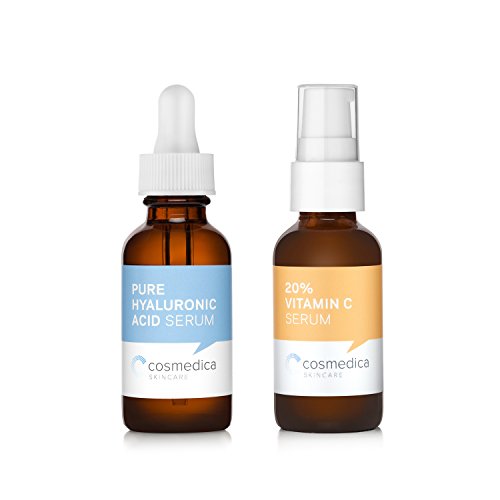 Product Cover Cosmedica Skincare Best-Seller Set- Vitamin C Super Serum and Pure Hyaluronic Acid