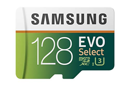 Product Cover Samsung 128GB 100MB/s (U3) MicroSDXC EVO Select Memory Card with Full-Size Adapter (MB-ME128GA/AM)