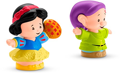 Product Cover Fisher-Price Little People Disney Princess, Snow White & Dopey Figures