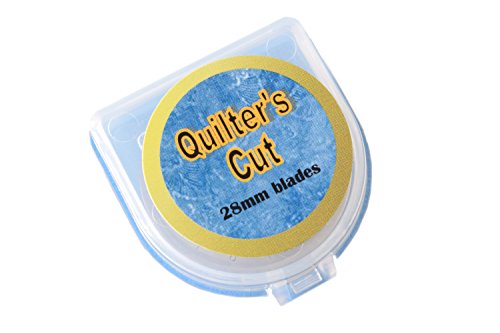 Product Cover Quilter's Cut 28mm Rotary Blades, 12 Pack, Fits Olfa, Fiskars, Martelli, Truecut