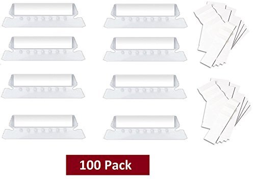 Product Cover 1InTheOffice Clear Hanging Folder Tabs, and Inserts 3-1/2
