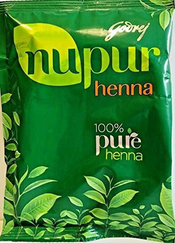 Product Cover Nupur Henna Mehendi  Pure for Silky & Shiny Hair 400g X Pack of 2