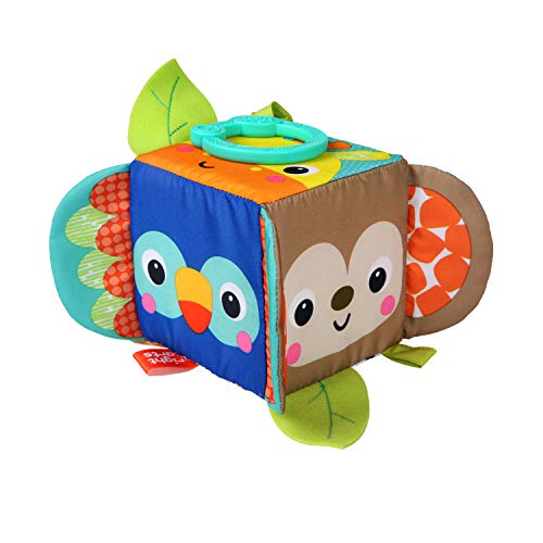 Product Cover Bright Starts Hide & Peek Block Take-Along Activity Toy, Ages 3 Months +