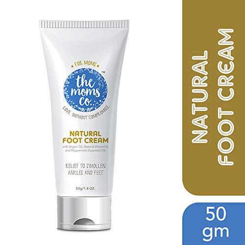 Product Cover The Moms Co. Natural Cooling Foot Cream, (50 G)