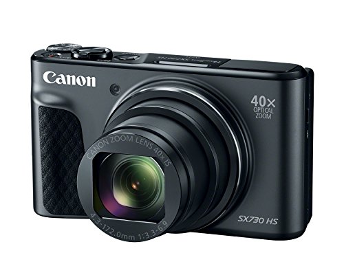 Product Cover Canon PowerShot SX730 Digital Camera w/40x Optical Zoom & 3 Inch Tilt LCD - Wi-Fi, NFC, Bluetooth Enabled (Black)