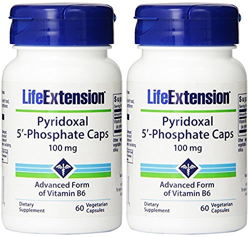 Product Cover Life Extension Pyridoxal 5-Phosphate 100 Mg Vegetarian Capsules, 60-Count (120)