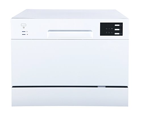 Product Cover SPT SD-2225DW Countertop Dishwasher with Delay Start & LED, White, White