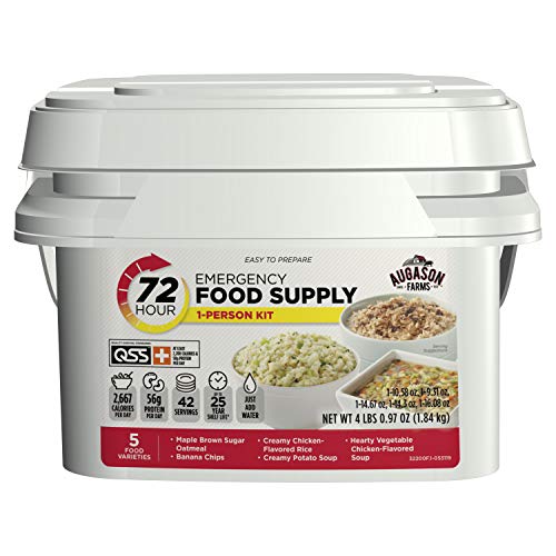 Product Cover Augason Farms 72-Hour 1-Person Emergency Food Supply Kit 4 lbs 1 oz