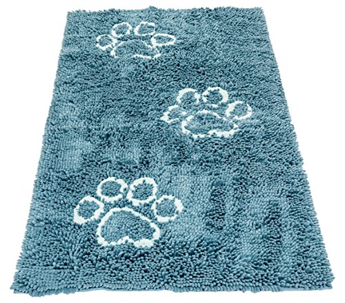 Product Cover Dog Gone Smart Pet Products Dirty Dog Runner Doormat, Pacific Blue