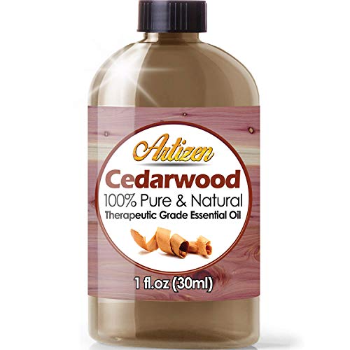 Product Cover Artizen Cedarwood Essential Oil (100% PURE & NATURAL - UNDILUTED) Therapeutic Grade - Huge 1oz Bottle - Perfect for Aromatherapy, Relaxation, Skin Therapy & More!