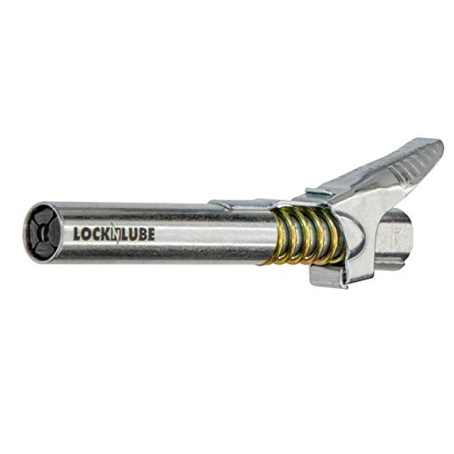Product Cover LockNLube Grease Gun Coupler XL - Extra reach for recessed grease fittings