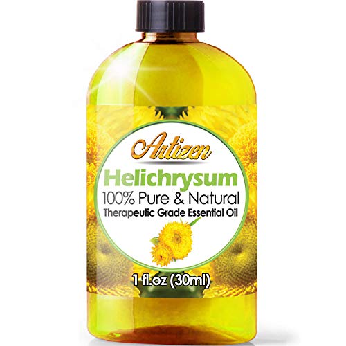 Product Cover Artizen Helichrysum Essential Oil (100% PURE & NATURAL - UNDILUTED) Therapeutic Grade - Huge 1oz Bottle - Perfect for Aromatherapy, Relaxation, Skin Therapy & More!