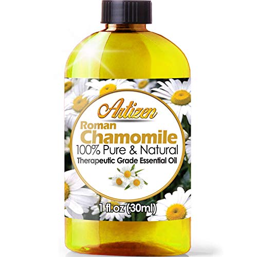 Product Cover Artizen Roman Chamomile Essential Oil (100% PURE & NATURAL - UNDILUTED) Therapeutic Grade - Huge 1oz Bottle - Perfect for Aromatherapy, Relaxation, Skin Therapy & More!