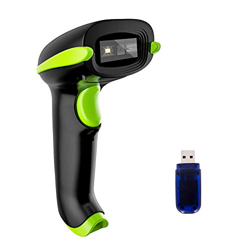 Product Cover NADAMOO 2D Wireless Barcode Scanner Bluetooth Compatible, Handheld USB 1D 2D PDF417 QR Code Scanner, 2.4G Wireless & Wired Imager Cordless Bar Code Reader for Tablet iPhone iPad Android iOS PC POS