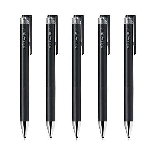 Product Cover Pilot juice up 03 Retractable Gel Ink Pen, Hyper Fine Point 0.3mm, Black Ink, LJP-20S3, Value Set of 5
