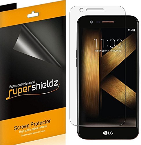 Product Cover Supershieldz (6 Pack) for LG K20 Plus Screen Protector, High Definition Clear Shield (PET)