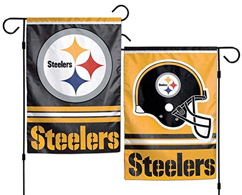 Product Cover Pittsburgh Steelers Double Sided Garden Flag