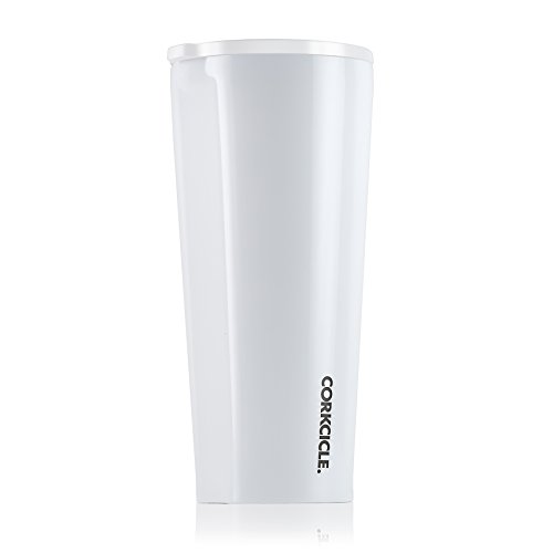Product Cover Corkcicle 24oz Tumbler - Dipped Collection - Triple Insulated Stainless Steel Travel Mug, Dipped Modernist White