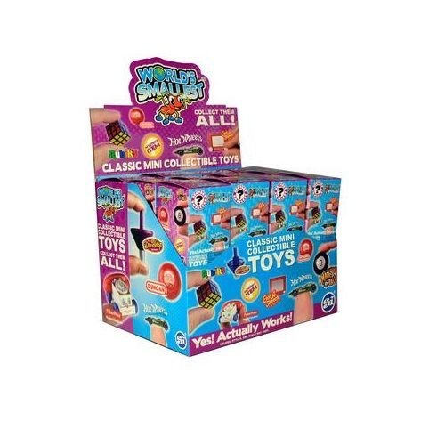 Product Cover Worlds Smallest Classic Mini Collectible Novelty Toys, Series 1, Blind Box by Super Impulse Limited