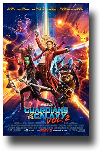 Product Cover Guardians Of The Galaxy Vol 2 Poster - 2017 Movie Volume Chris Pratt Main