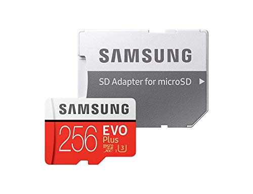 Product Cover Samsung EVO Plus 256GB microSDXC UHS-I U3 100MB/s Full HD & 4K UHD Memory Card with Adapter (MB-MC256GA)
