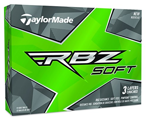 Product Cover TaylorMade RBZ Soft Golf Balls, White (One Dozen)