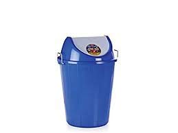 Product Cover Aristo Swing Lid Garbage Waste Dustbin 32 Litre (Blue)