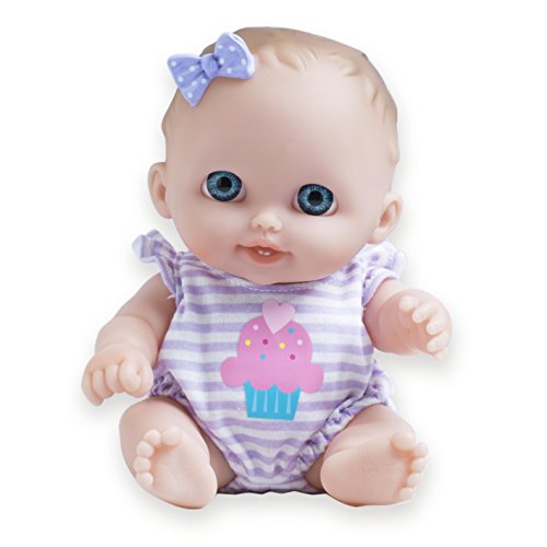 Product Cover JC Toys Lil Cutesies All Vinyl Washable Doll Baby Doll, Blue Eyes Lulu