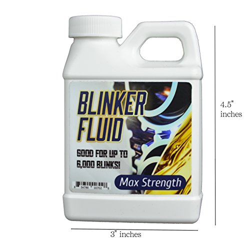 Product Cover Blinker Fluid-HAND HELD VERSION-Hilarious Gag Gift-Stocking Stuffer-Car Prank-8 oz EMPTY Bottle