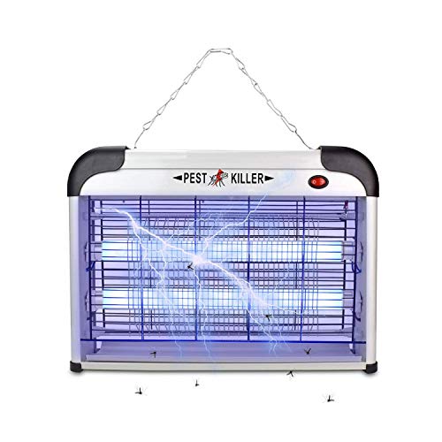 Product Cover Electric Bug Zapper/Pest Repeller Control-Strongest Indoor 2800 Volt UV Lamp Flying Fly Insect Killer Mosquitoes Flies Killer Repellent Traps Eliminator Catcher Lure Zap Kills Mosquito
