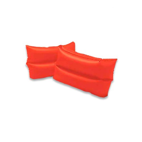 Product Cover KriTech Inflatable Swimming Arm Band floats for Pool Beach for Kids, 6 to 12years(Orange)