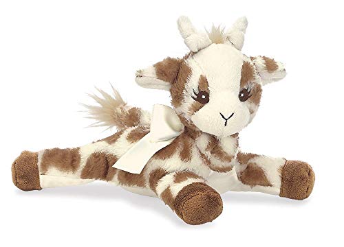 Product Cover Bearington Baby Patches Plush Stuffed Animal Giraffe with Rattle, 8 inches
