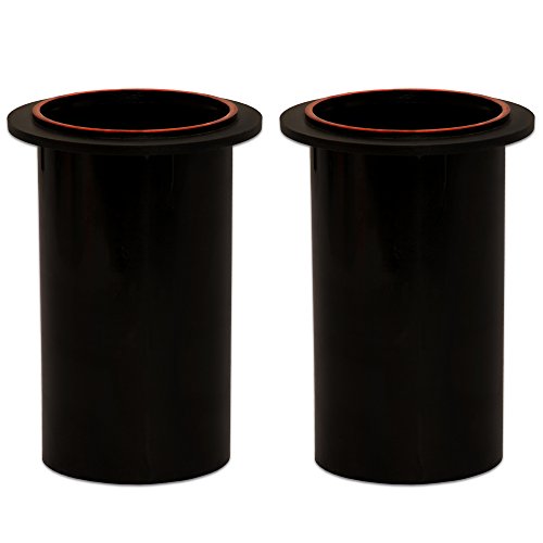 Product Cover Goldwood Speaker Box Bass Air Ports 2 Speaker Port Tubes Black (PT-306/SR-2)