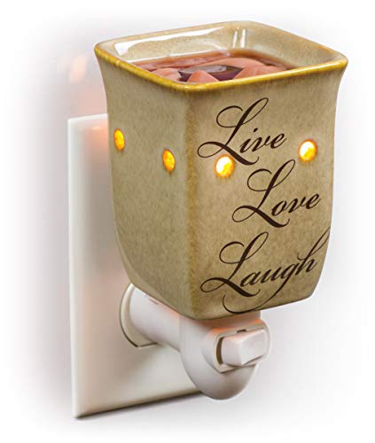 Product Cover Dawhud Direct Plug-in Fragrance Wax Melt Warmers (Live Love Laugh)