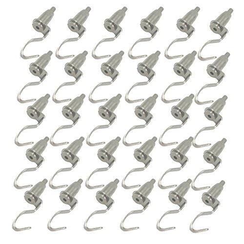 Product Cover Ozzptuu 30Pcs Professional Adjustable Picture Hanger Hanging Hooks Art Gallery Display Hanging System Accessories