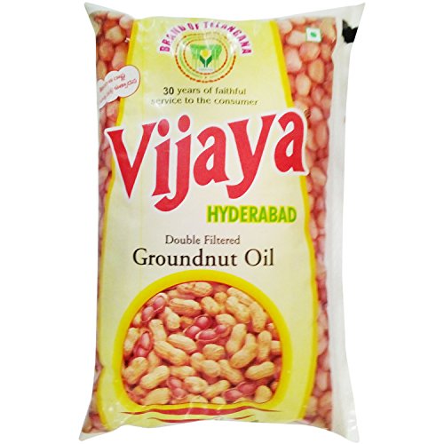 Product Cover Vijaya Cooking Oil - Groundnut, 1L Pack