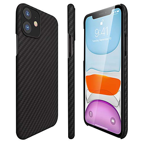 Product Cover AIMOSIO Designed for iPhone 11 Case,6.1'' Slim Aramid Fiber Minimalist Phone Case,2019 [Real Body Armor Material] 3D-Grip Non Slip Strongest Durable Snugly Fit Ultra-Thin Snap-on Case