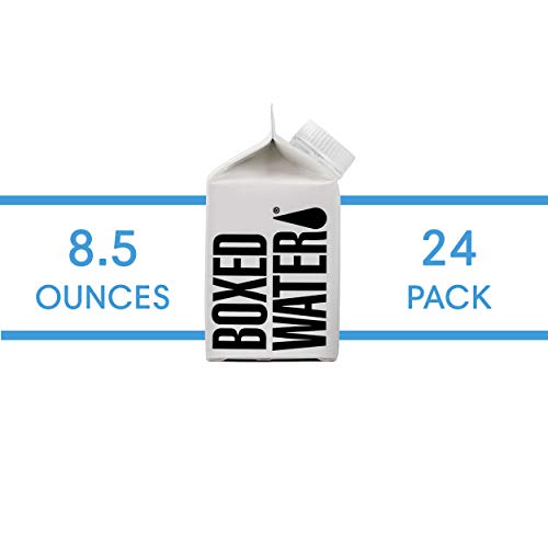 Product Cover Boxed Water 8.5 ounce 24 Pack (mini), Better than plastic bottled water, Water for kids