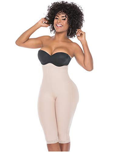 Product Cover Salome 0219 Fajas Colombianas Levanta Pompis para Mujer Butt Lifter Shapewear for Women Compression Shaper BBL Shorts Beige L