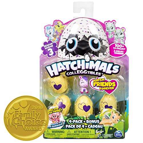 Product Cover Hatchimals Colleggtibles Season 3, 4 Pack + Bonus (Styles & Colors May Vary) by Spin Master