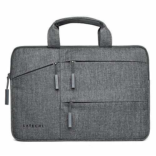 Product Cover Satechi Water-Resistant Laptop Bag Carrying Case with Pockets - Compatible with 2016/2015 MacBook, MacBook Pro 13