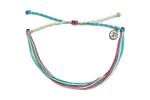 Product Cover Pura Vida Good Vibes Bracelet - 100% Waterproof, Wax-Coated - with Iron-Coated Copper Charm